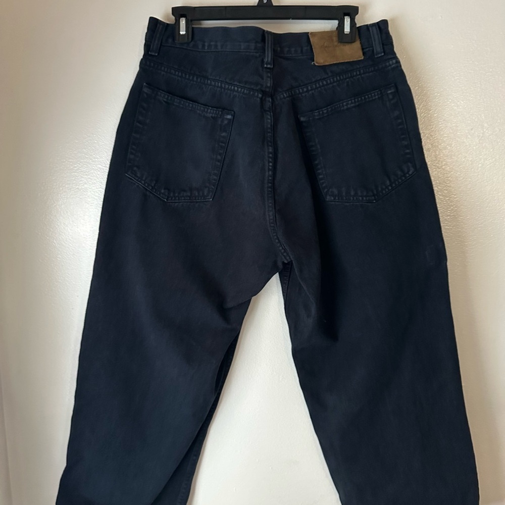 Calvin Klein Black Relaxed Jeans - Picture 2 of 6